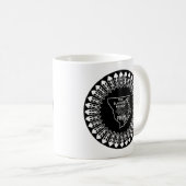 Flagge der Blackfeet Nation Kaffeetasse (VorderseiteRechts)