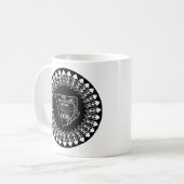Flagge der Blackfeet Nation Kaffeetasse (Vorderseite Links)