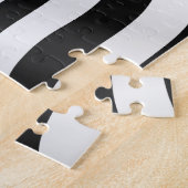 Flagge der Bretagne in Herzform Puzzle (Seite)