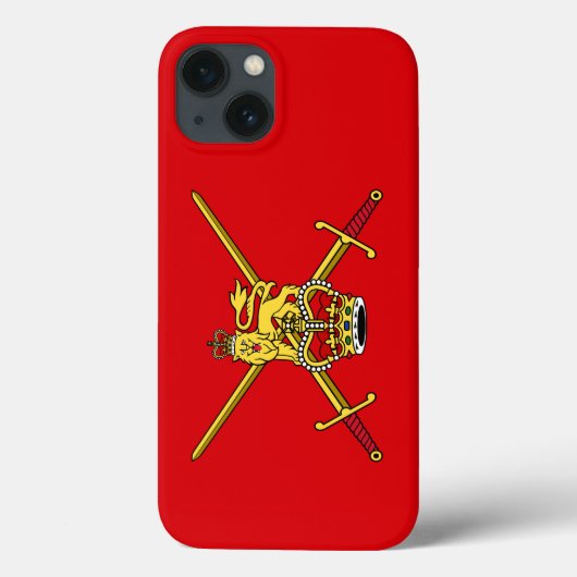 Flagge der britischen Armee (nicht zerimonial) Case-Mate iPhone Hülle (Rückseite)