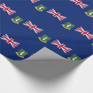 Flagge der Britischen Jungferninseln Geschenkpapier