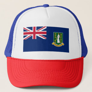 Flagge der Britischen Jungferninseln Truckerkappe