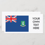 Flagge der Britischen Jungfrau (Vorne/Hinten)