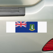 Flagge der Britischen Jungfrau Autoaufkleber (Auf Auto)