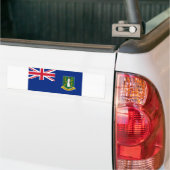 Flagge der Britischen Jungfrau Autoaufkleber (Auf Lkw)