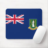 Flagge der Britischen Jungfrau (BVI) Mousepad (Mit Mouse)