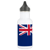 Flagge der Britischen Jungfrau Edelstahlflasche (Links)