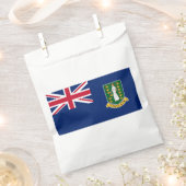 Flagge der Britischen Jungfrau Geschenktütchen (Ausgeschnitten)