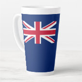 Flagge der Britischen Jungfrau Milchtasse (Linke Ecke)