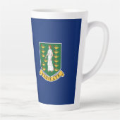 Flagge der Britischen Jungfrau Milchtasse (Rechts)