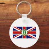 Flagge der Britischen Jungfrau Schlüsselanhänger (Vorderseite)