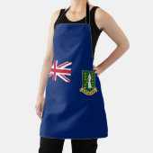 Flagge der Britischen Jungfrau Schürze (InSitu)