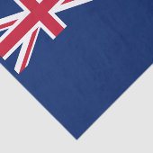 Flagge der Britischen Jungfrau Seidenpapier (Ausschnitt)