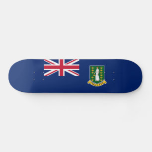 Flagge der Britischen Jungfrau Skateboard