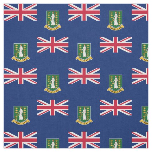 Flagge der Britischen Jungfrau Stoff (Muster)