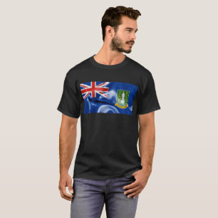 Flagge der Britischen Jungfrau T-Shirt