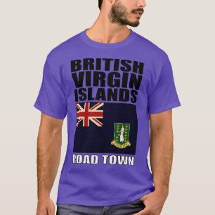Flagge der Britischen Jungfrau T-Shirt