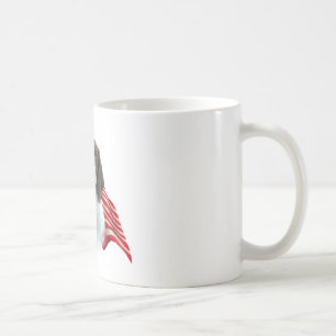 Flagge der Brittany Spaniel Kaffeetasse