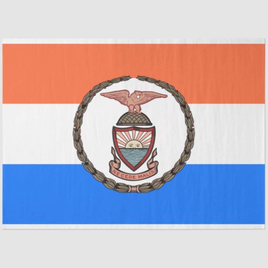 Flagge der Bronx (Borough in New York City) Seidenpapier (Vorderseite)