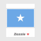 Flagge der Bundesstaatlichen Republik Somalia Aufkleber (Blatt)