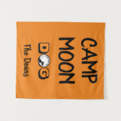 Flagge der Campinghunde Wandteppich (Vorderseite (Horizontal))