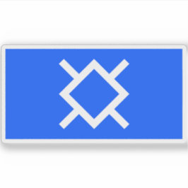 Flagge der Cheyenne-Nation und des Stamms, USA Aufkleber