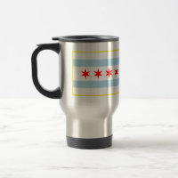 Flagge der Chicago-Reise-Tasse