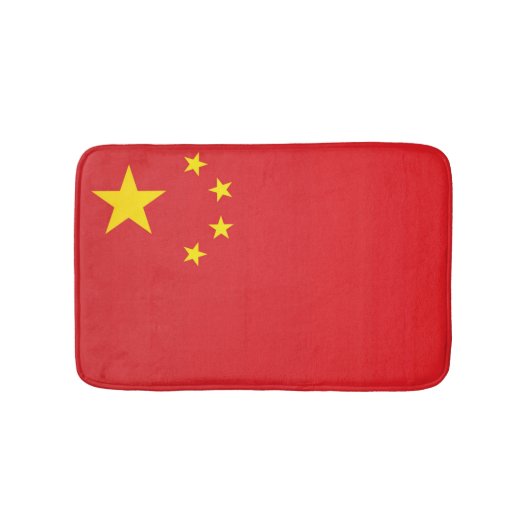 Flagge der China Badematte (Vorderseite)