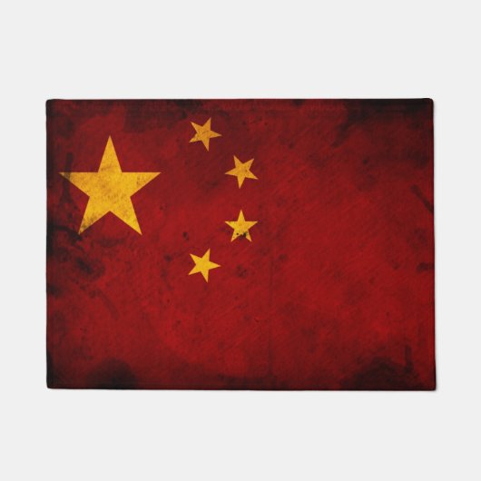 Flagge der China Fußmatte (Vorderseite)