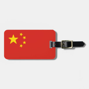 Flagge der China Gepäckanhänger