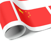 Flagge der China Geschenkpapier (Rolleneckpunkt)