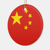 Flagge der China Keramik Ornament (Links)