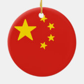 Flagge der China Keramik Ornament (Hinten)