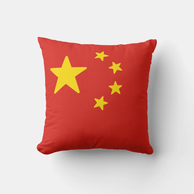 Flagge der China Kissen (Vorderseite)