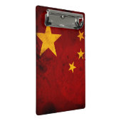 Flagge der China Mini Klemmbrett (Schrägansicht)