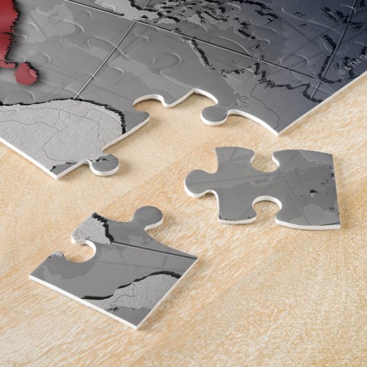 Flagge der China Puzzle (Seite)