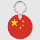 Flagge der China Schlüsselanhänger (Rückseite)