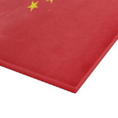 Flagge der China Schneidebrett (Ecke)