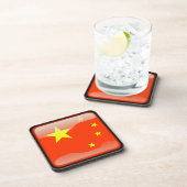 Flagge der China Untersetzer (Rechte Seite)