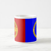 Flagge der Comaanche-Nation Kaffeetasse (Mittel)