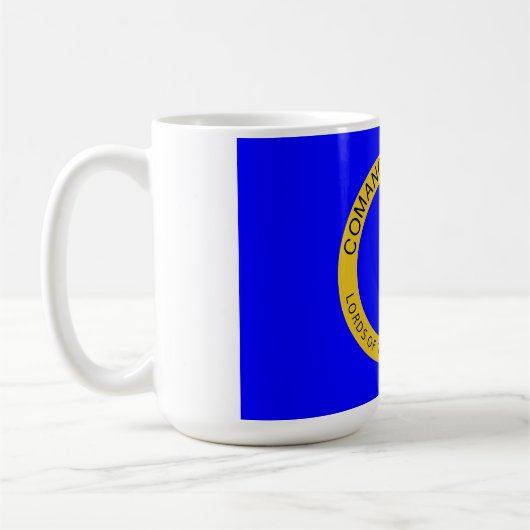Flagge der Comanche-Nation Kaffeetasse (Links)