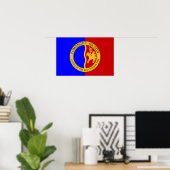 Flagge der Comanche-Nation Poster (Heimbüro)