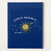 Flagge der Conch-Republik, Flagge von Key West Planer (Rückseite)