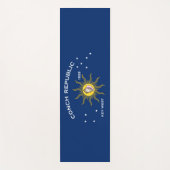 Flagge der Conch-Republik Yogamatte (Vorderseite)