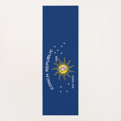 Flagge der Conch-Republik Yogamatte (Rückseite)