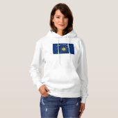 Flagge der Conchrepublik, Flagge des Westens der S Hoodie (Vorne ganz)