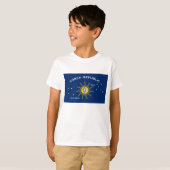 Flagge der Conchrepublik, Flagge des Westens der S T-Shirt (Vorne ganz)