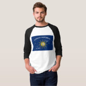 Flagge der Conchrepublik, Flagge des Westens der S T-Shirt (Vorne ganz)
