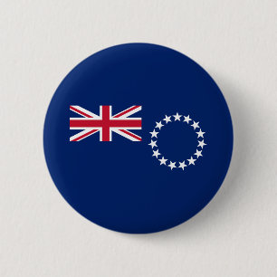 Flagge der Cook Islands Button