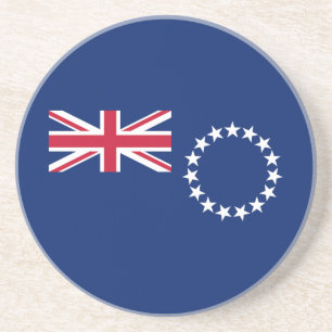 Flagge der Cook Islands Getränkeuntersetzer